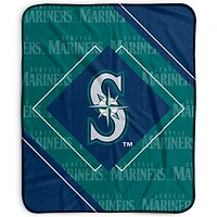 Pegasus Seattle Mariners 50" x 60" Diamond Logo Fleece Blanket