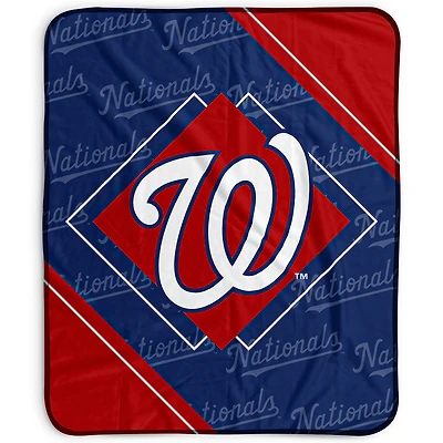 Pegasus Washington Nationals 50" x 60" Diamond Logo Fleece Blanket