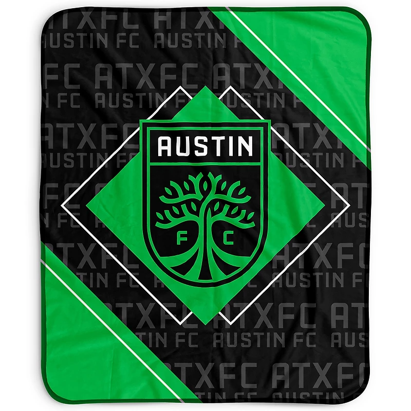 Pegasus Austin FC 50" x 60" Diamond Logo Fleece Blanket