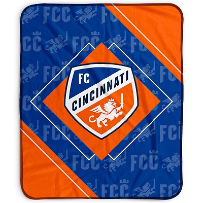 Pegasus FC Cincinnati 50" x 60" Diamond Logo Fleece Blanket