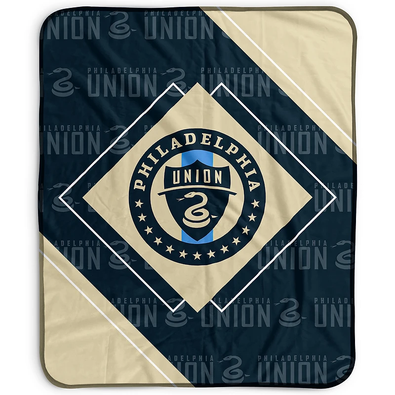 Pegasus Philadelphia Union 50" x 60" Diamond Logo Fleece Blanket