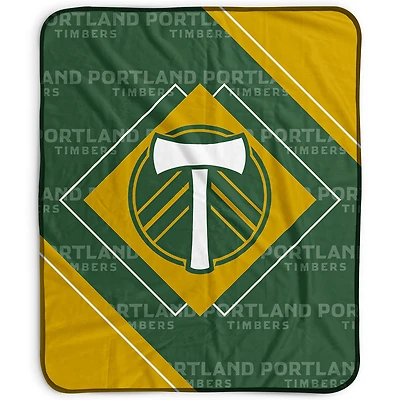 Pegasus Portland Timbers 50" x 60" Diamond Logo Fleece Blanket