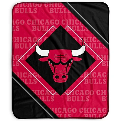 Pegasus Chicago Bulls 50" x 60" Diamond Logo Fleece Blanket
