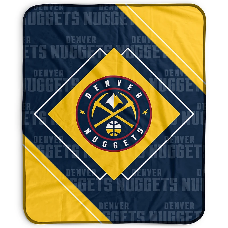 Pegasus Denver Nuggets 50" x 60" Diamond Logo Fleece Blanket