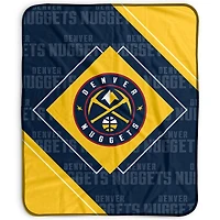 Pegasus Denver Nuggets 50" x 60" Diamond Logo Fleece Blanket