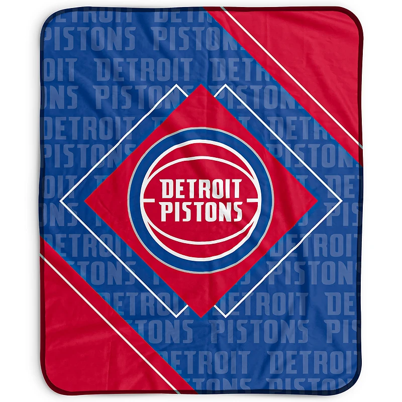 Pegasus Detroit Pistons 50" x 60" Diamond Logo Fleece Blanket