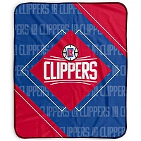 Pegasus LA Clippers 50" x 60" Diamond Logo Fleece Blanket