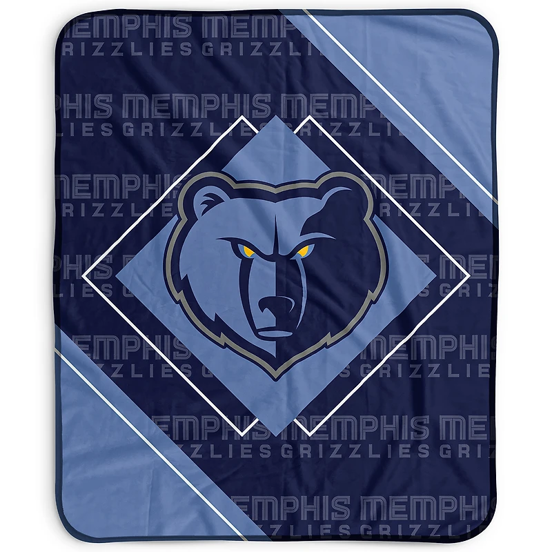 Pegasus Memphis Grizzlies 50" x 60" Diamond Logo Fleece Blanket