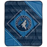 Pegasus Minnesota Timberwolves 50" x 60" Diamond Logo Fleece Blanket