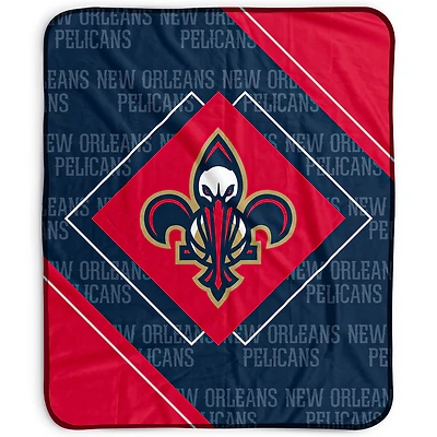 Pegasus New Orleans Pelicans 50" x 60" Diamond Logo Fleece Blanket