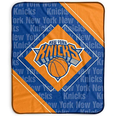 Pegasus New York Knicks 50" x 60" Diamond Logo Fleece Blanket