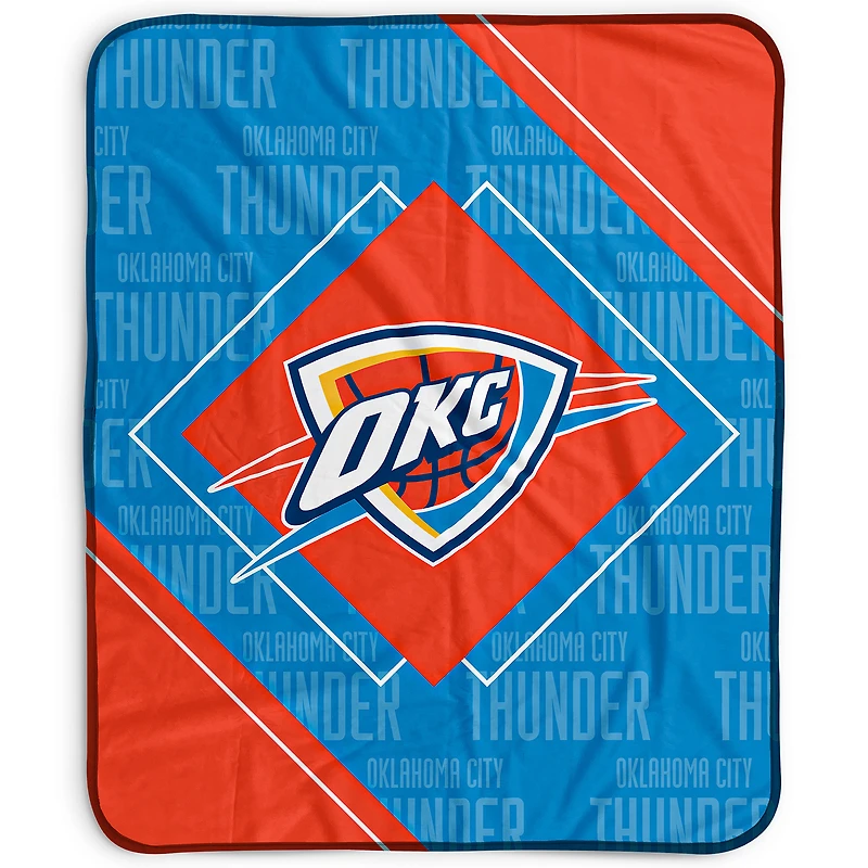 Pegasus Oklahoma City Thunder 50" x 60" Diamond Logo Fleece Blanket