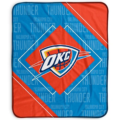 Pegasus Oklahoma City Thunder 50" x 60" Diamond Logo Fleece Blanket
