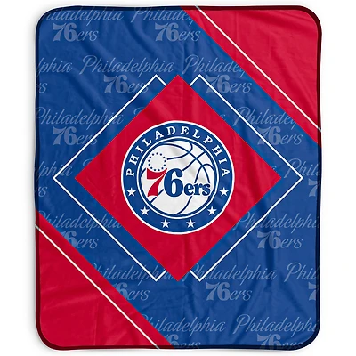 Pegasus Philadelphia 76ers 50" x 60" Diamond Logo Fleece Blanket