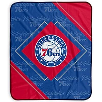 Pegasus Philadelphia 76ers 50" x 60" Diamond Logo Fleece Blanket