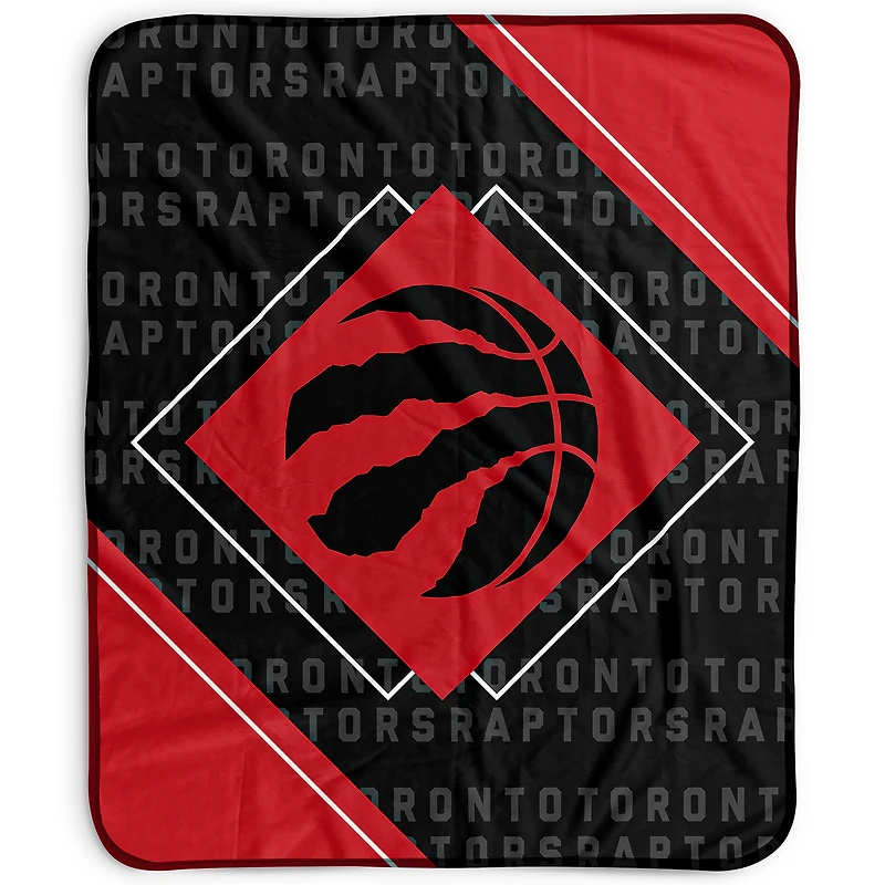 Pegasus Toronto Raptors 50" x 60" Diamond Logo Fleece Blanket