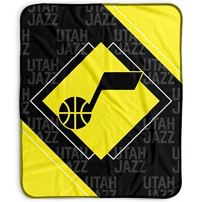 Pegasus Utah Jazz 50" x 60" Diamond Logo Fleece Blanket