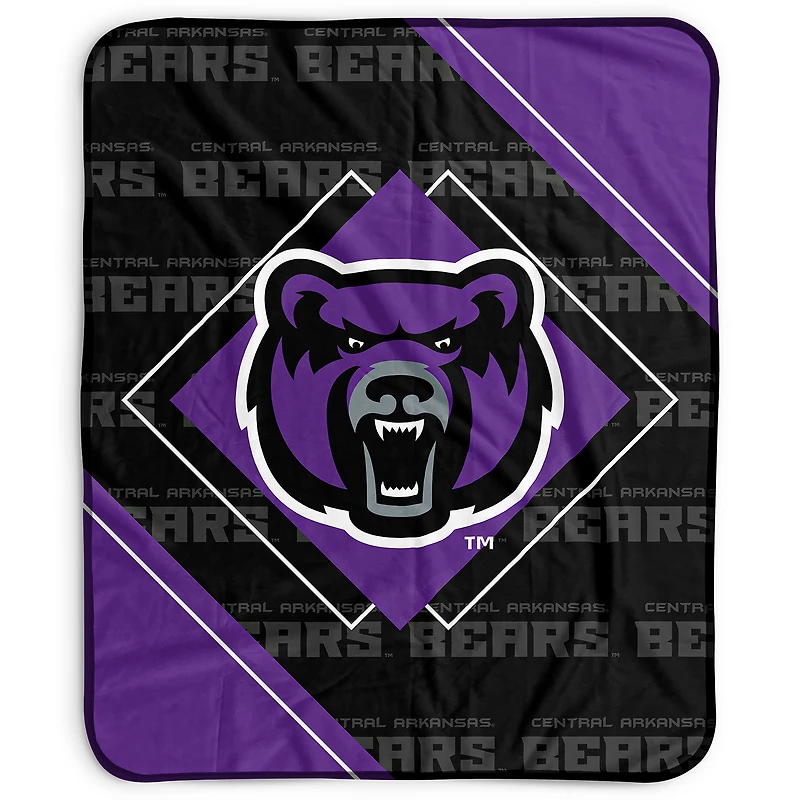 Pegasus Central Arkansas Bears 50" x 60" Diamond Logo Fleece Blanket