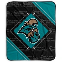 Pegasus Coastal Carolina Chanticleers 50" x 60" Diamond Logo Fleece Blanket