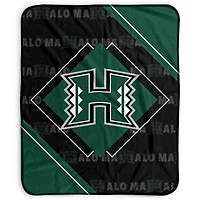 Pegasus Hawaii Rainbow Warriors 50" x 60" Diamond Logo Fleece Blanket
