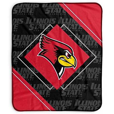Pegasus Illinois State Redbirds 50" x 60" Diamond Logo Fleece Blanket