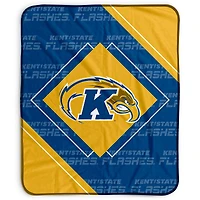 Pegasus Kent State Golden Flashes 50" x 60" Diamond Logo Fleece Blanket