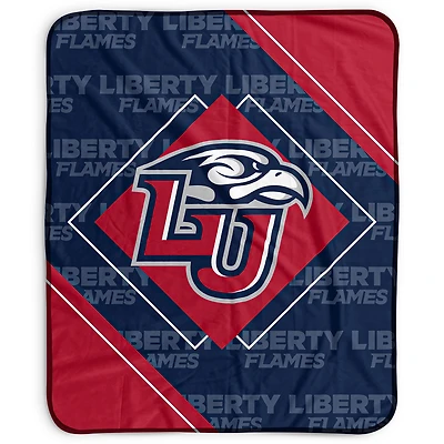 Pegasus Liberty Flames 50" x 60" Diamond Logo Fleece Blanket