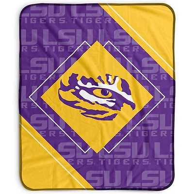 Pegasus LSU Tigers 50" x 60" Diamond Logo Fleece Blanket