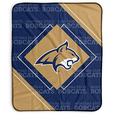 Pegasus Montana State Bobcats 50" x 60" Diamond Logo Fleece Blanket