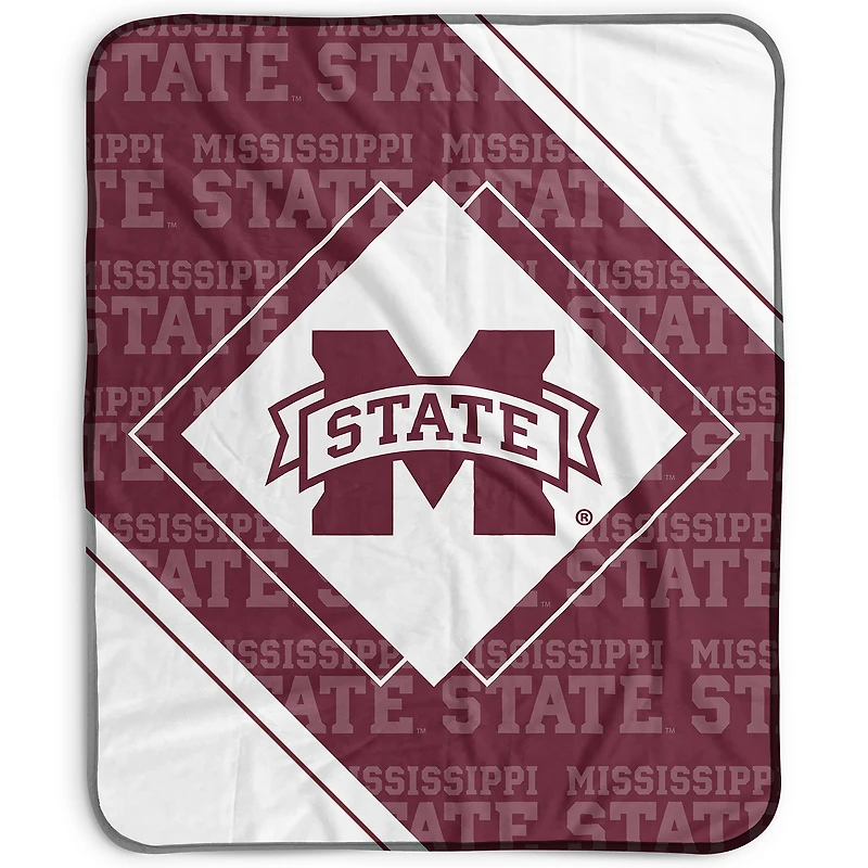 Pegasus Mississippi State Bulldogs 50" x 60" Diamond Logo Fleece Blanket
