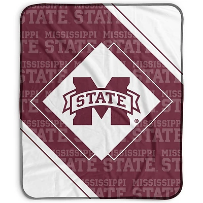Pegasus Mississippi State Bulldogs 50" x 60" Diamond Logo Fleece Blanket