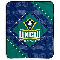 Pegasus UNC Wilmington Seahawks 50" x 60" Diamond Logo Fleece Blanket