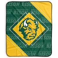 Pegasus NDSU Bison 50" x 60" Diamond Logo Fleece Blanket