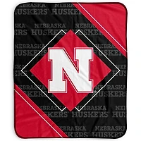 Pegasus Nebraska Huskers 50" x 60" Diamond Logo Fleece Blanket