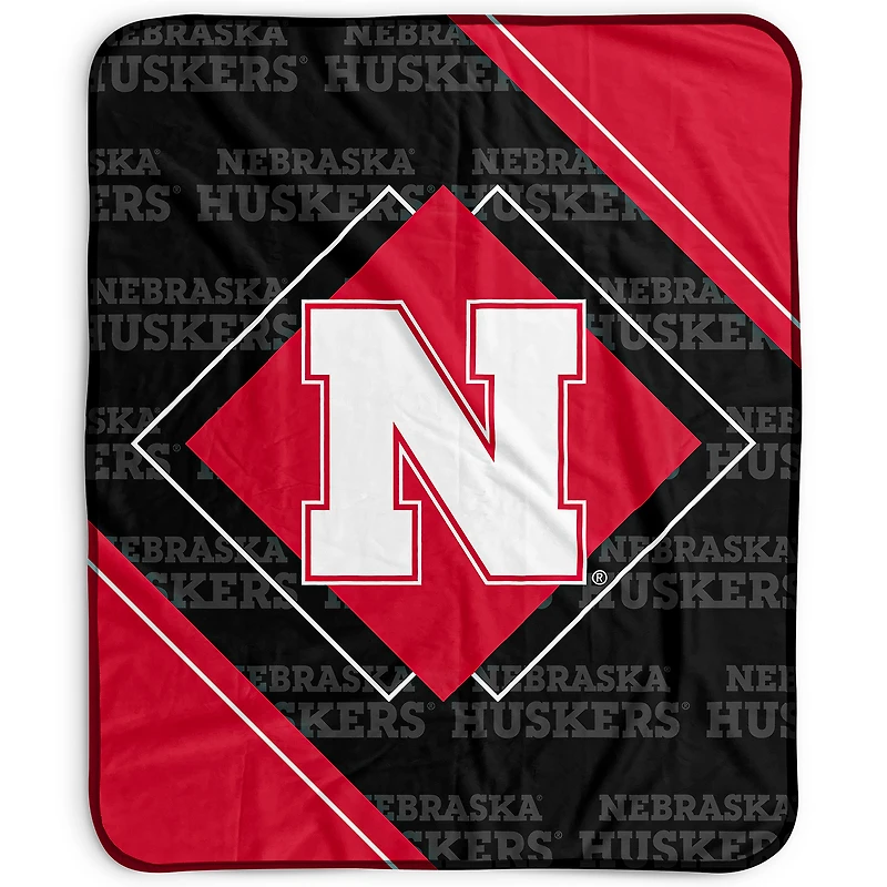 Pegasus Nebraska Huskers 50" x 60" Diamond Logo Fleece Blanket