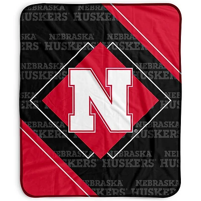 Pegasus Nebraska Huskers 50" x 60" Diamond Logo Fleece Blanket
