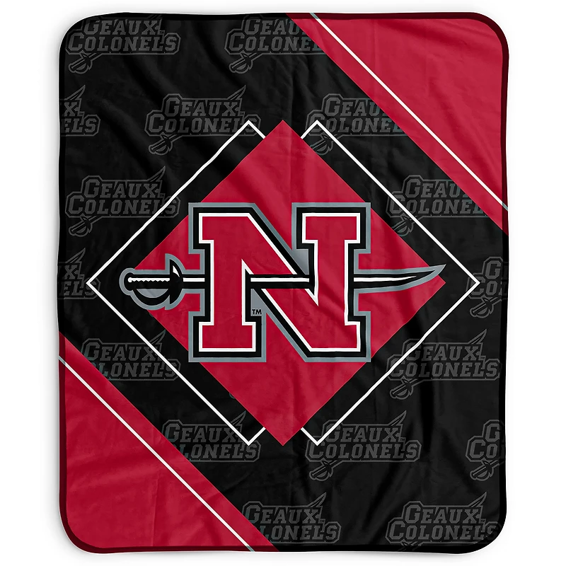 Pegasus Nicholls State Colonels 50" x 60" Diamond Logo Fleece Blanket