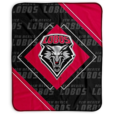 Pegasus New Mexico Lobos 50" x 60" Diamond Logo Fleece Blanket