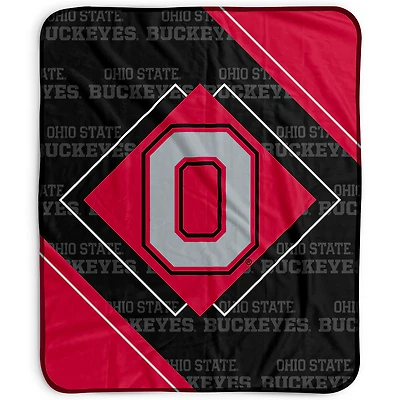 Pegasus Ohio State Buckeyes 50" x 60" Diamond Logo Fleece Blanket