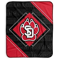 Pegasus South Dakota Coyotes 50" x 60" Diamond Logo Fleece Blanket