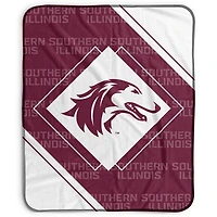 Pegasus Southern Illinois Salukis 50" x 60" Diamond Logo Fleece Blanket