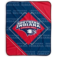 Pegasus Southern Indiana Screaming Eagles 50" x 60" Diamond Logo Fleece Blanket