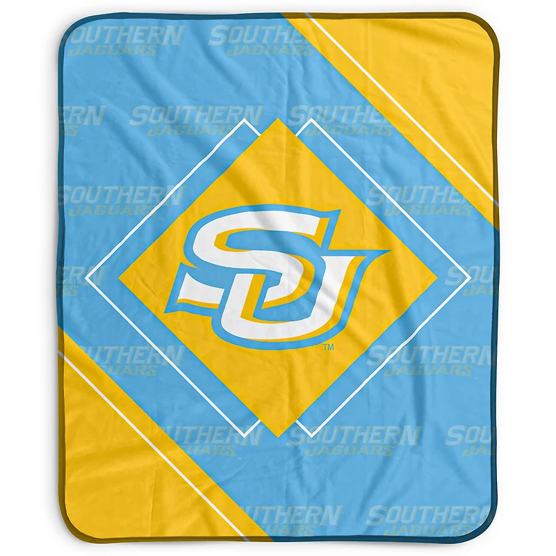 Pegasus Southern University Jaguars 50" x 60" Diamond Logo Fleece Blanket