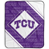 Pegasus TCU Horned Frogs 50" x 60" Diamond Logo Fleece Blanket