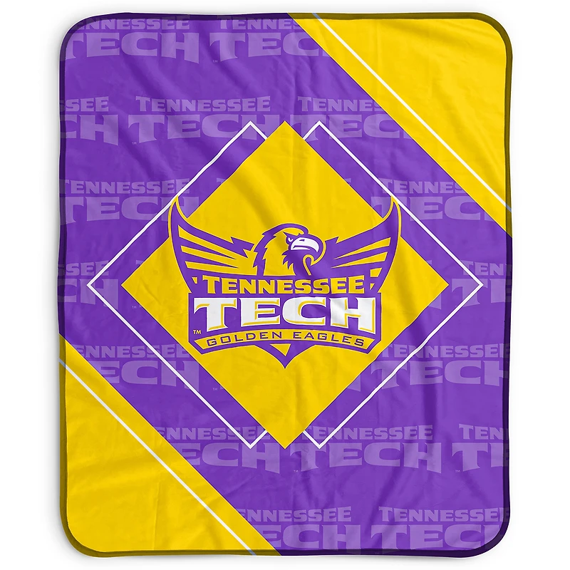 Pegasus Tennessee Tech Golden Eagles 50" x 60" Diamond Logo Fleece Blanket