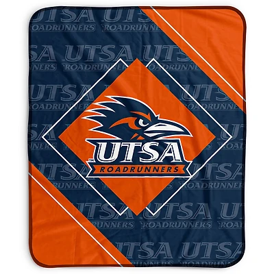 Pegasus UTSA Roadrunners 50" x 60" Diamond Logo Fleece Blanket