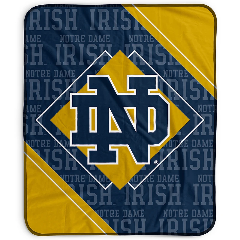 Pegasus Notre Dame Fighting Irish 50" x 60" Diamond Logo Fleece Blanket