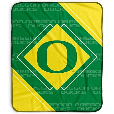 Pegasus Oregon Ducks 50" x 60" Diamond Logo Fleece Blanket