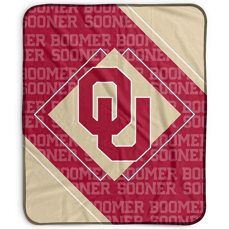 Pegasus Oklahoma Sooners 50" x 60" Diamond Logo Fleece Blanket