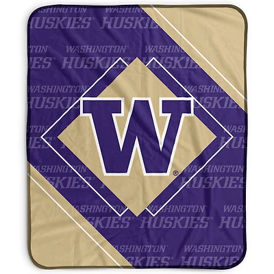 Pegasus Washington Huskies 50" x 60" Diamond Logo Fleece Blanket